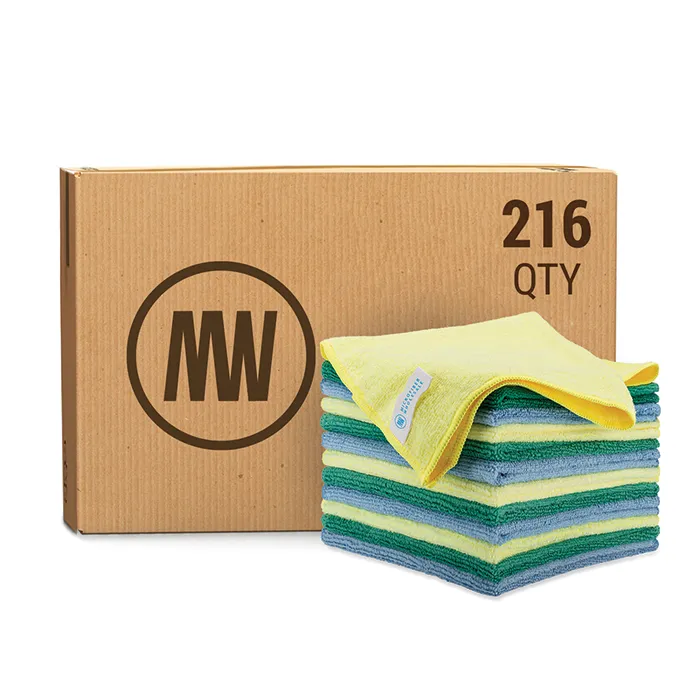 Case of 216 16”x16” MW Pro Multi-Surface Microfiber Towel