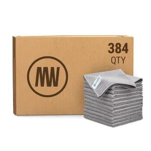 Case of 384 12”x12” MW Pro Multi-Surface Microfiber Cleaning Cloth