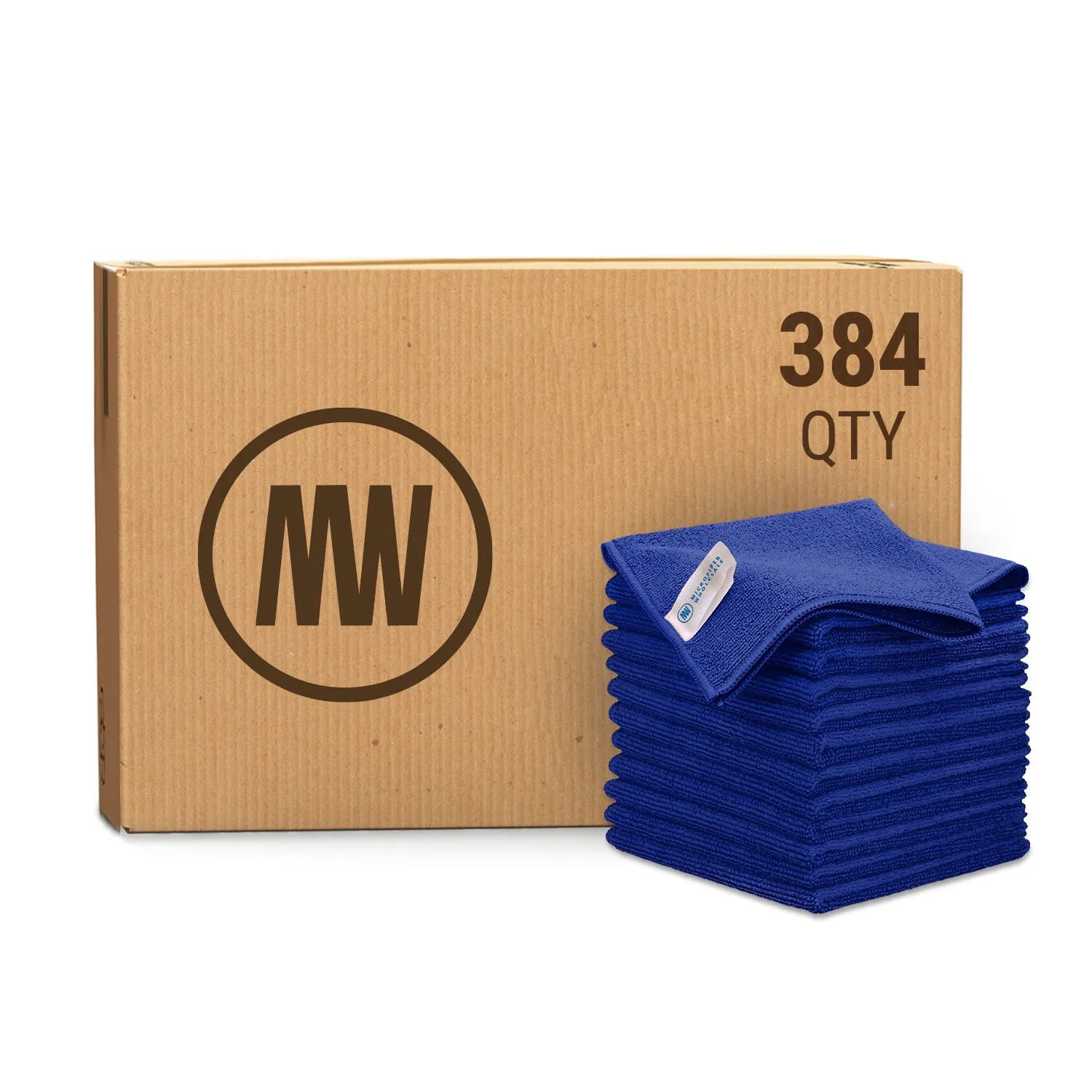 Case of 384 12”x12” MW Pro Multi-Surface Microfiber Cleaning Cloth