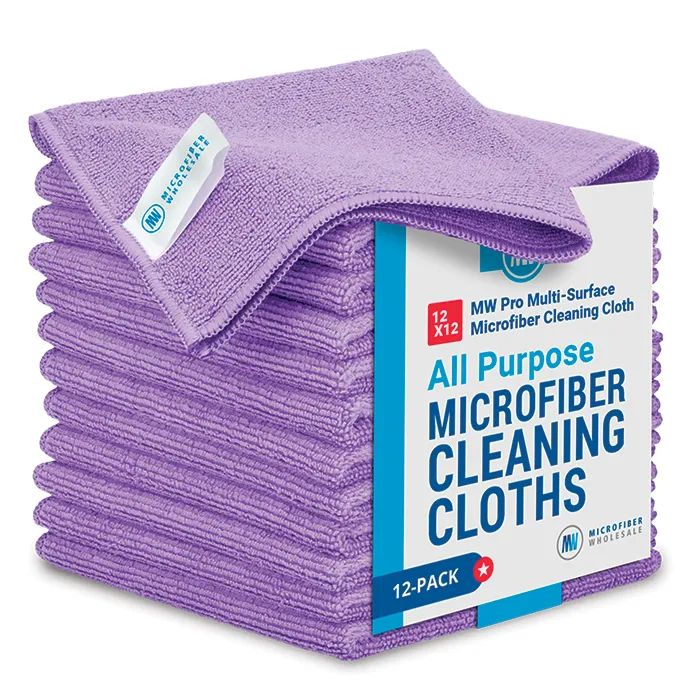 Case of 384 12”x12” MW Pro Multi-Surface Microfiber Cleaning Cloth