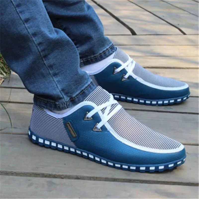 Casual Lace-up Breathable Lace-up Men Shoes