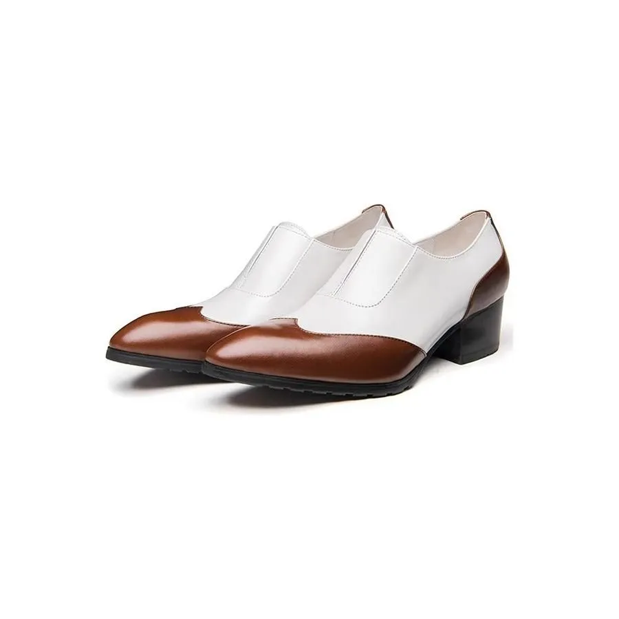 Chic Pointed Toe Slip-on Dress Shoes