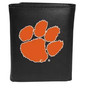 Clemson Tigers Tri-fold Wallet Large Logo