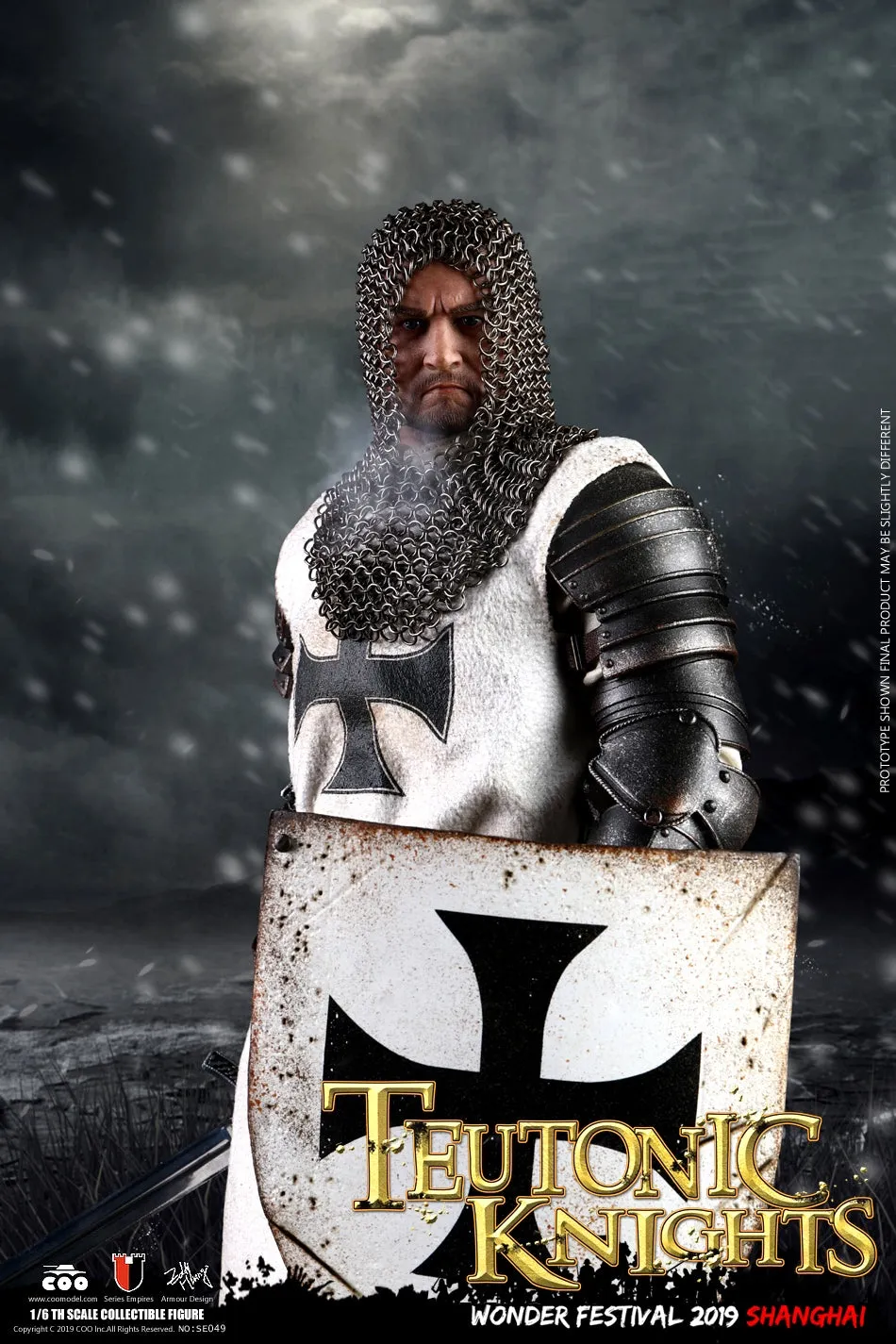 Coomodel SE049 WF 2019 THE CRUSADER TEUTONIC KNIGHT 1/6 Scale Action Figure