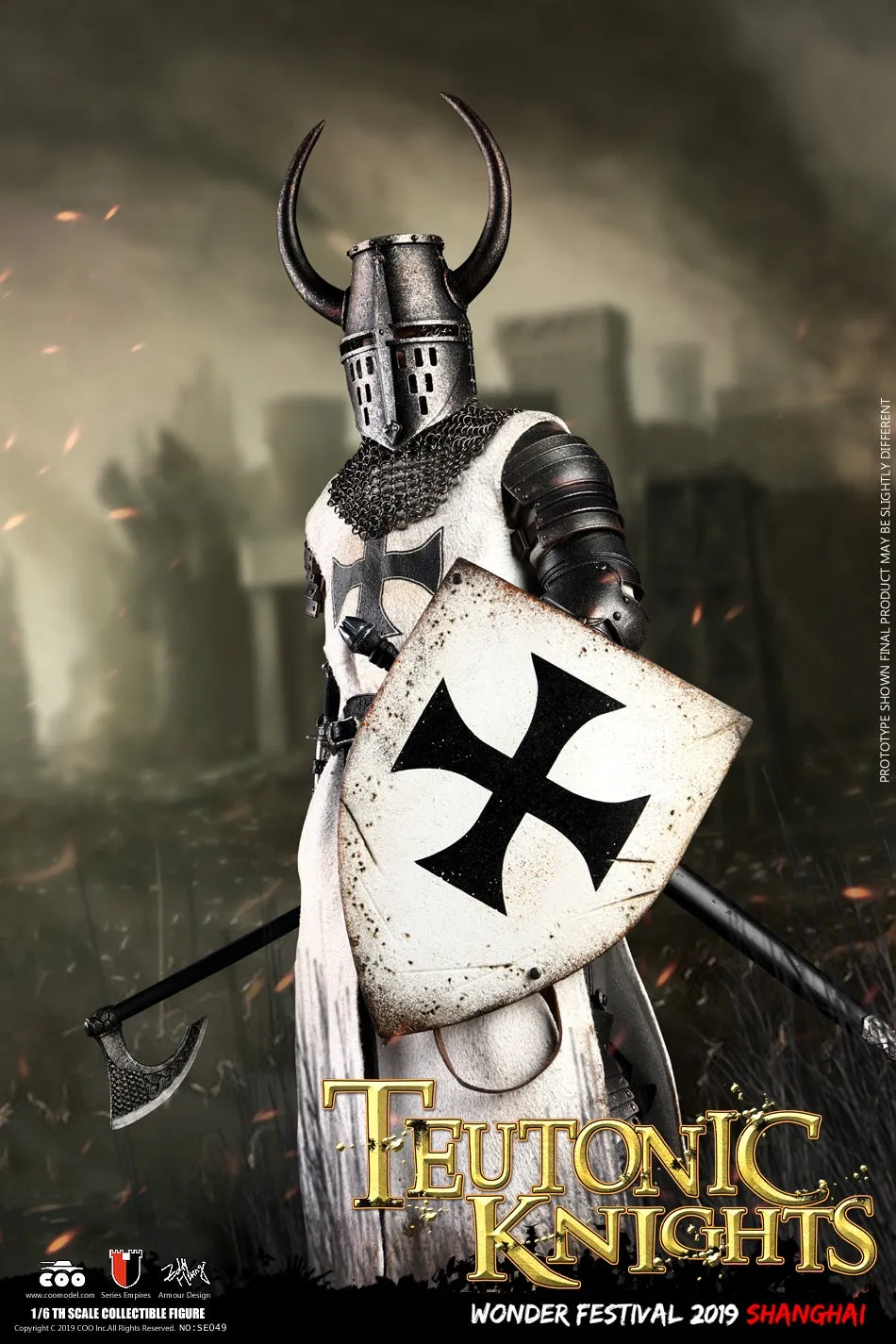 Coomodel SE049 WF 2019 THE CRUSADER TEUTONIC KNIGHT 1/6 Scale Action Figure