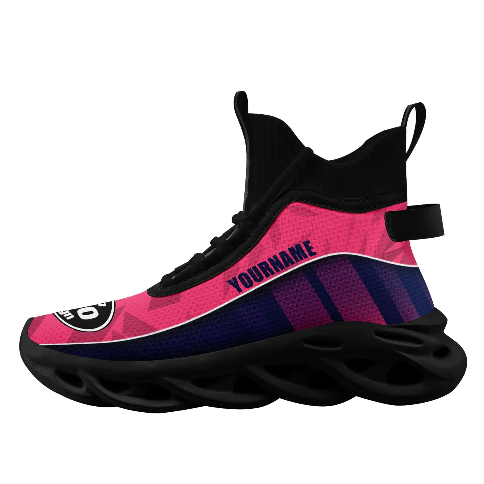 Custom Blue Pink Maxsoul Shoes Personalized Sneaker FN029A-D020158-1