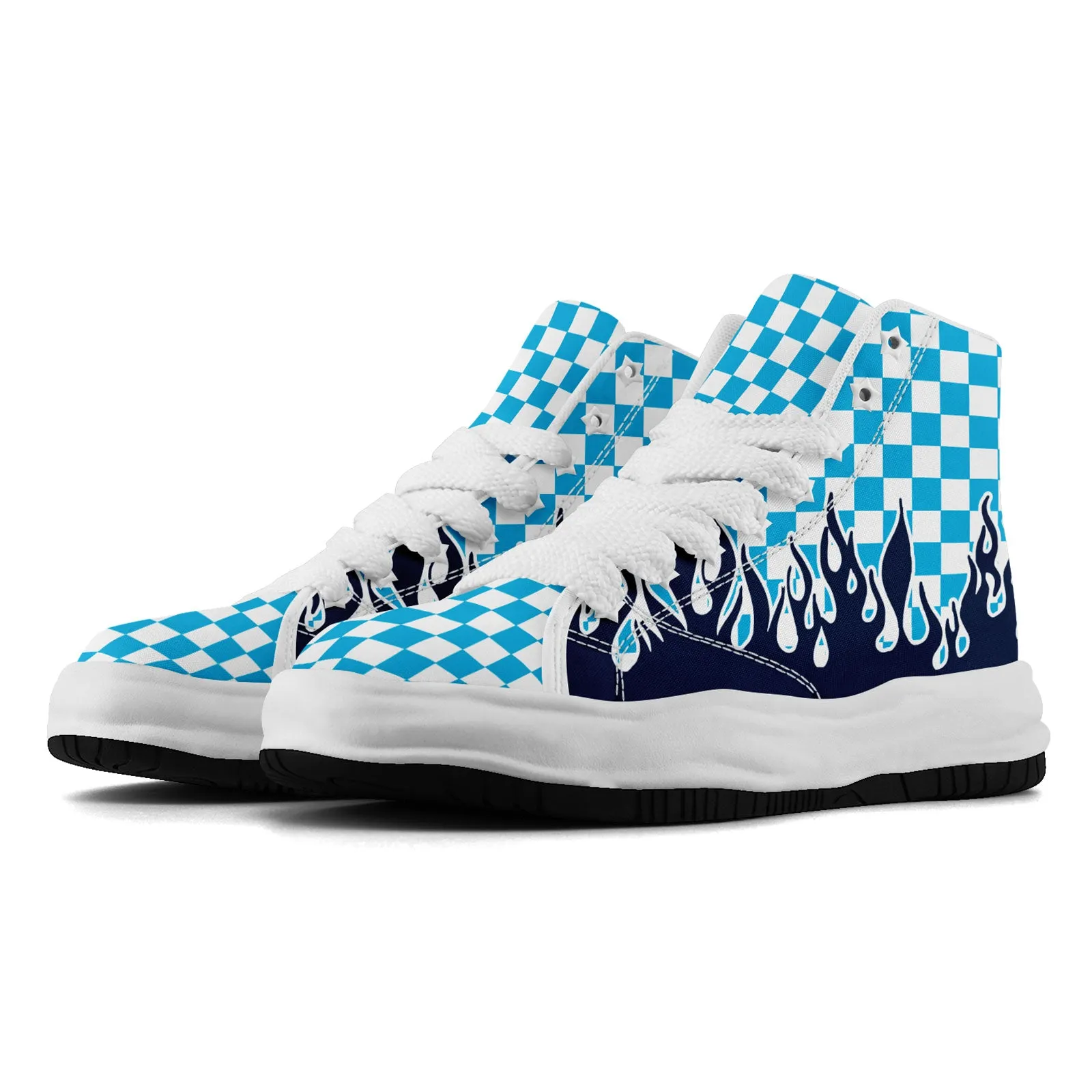 Custom Blue White Tennessee Firesoul Shoes Personalized Sneaker FN039-D020272-32