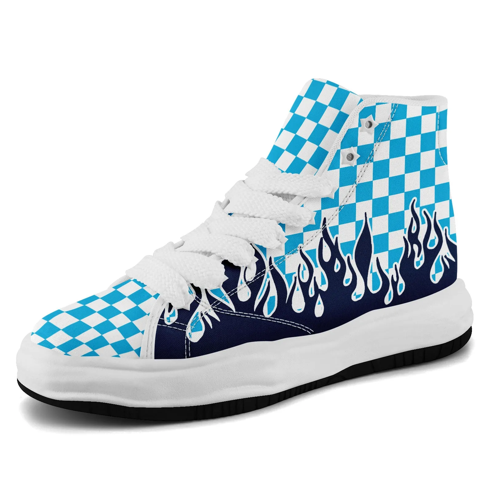 Custom Blue White Tennessee Firesoul Shoes Personalized Sneaker FN039-D020272-32