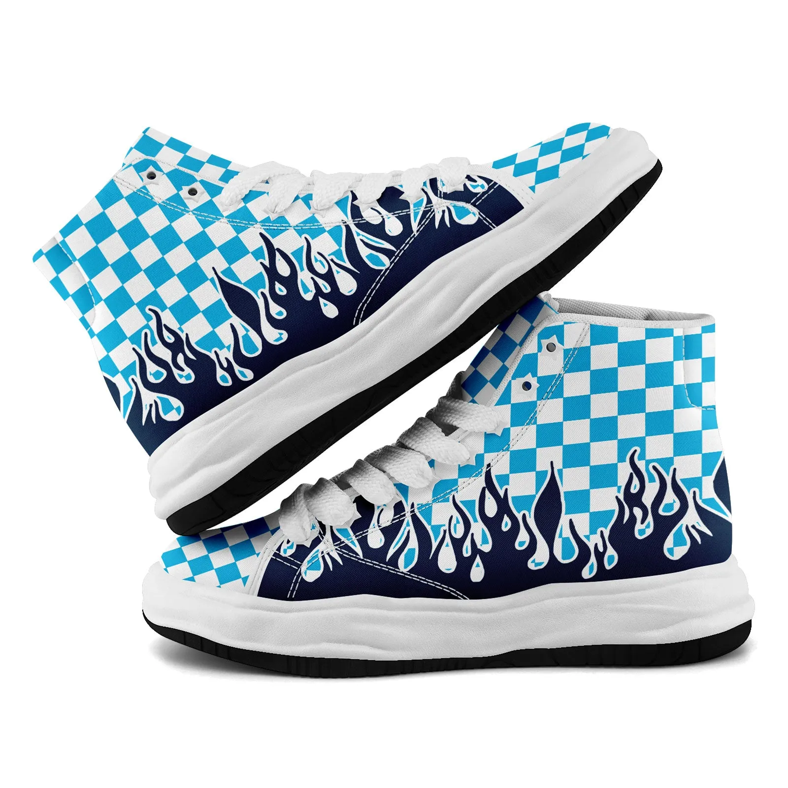 Custom Blue White Tennessee Firesoul Shoes Personalized Sneaker FN039-D020272-32