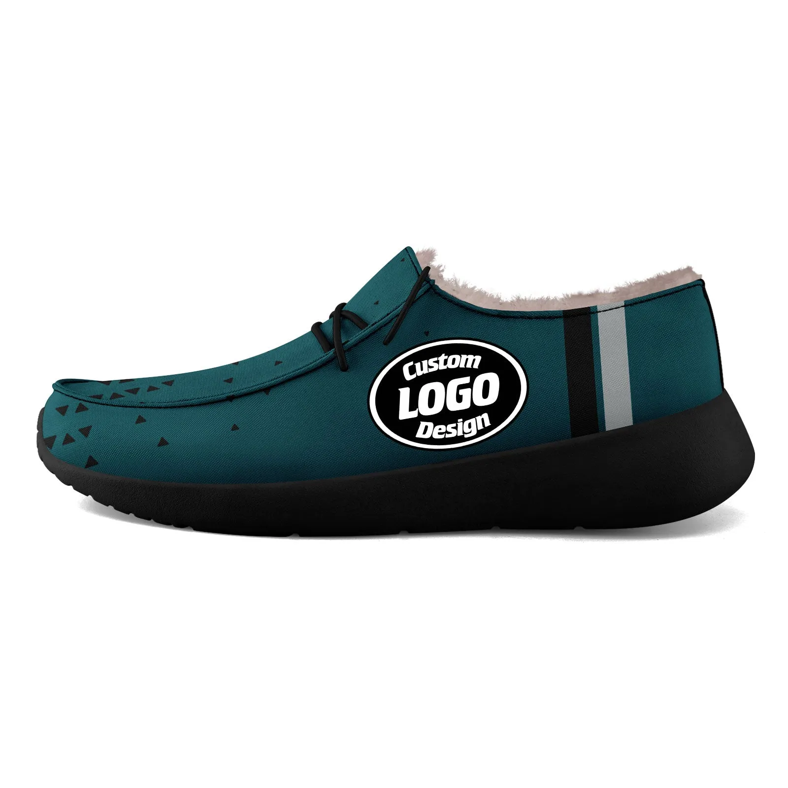 Custom Green Black Philadelphia Shoes Personalized Sneaker FN042-D020279-23