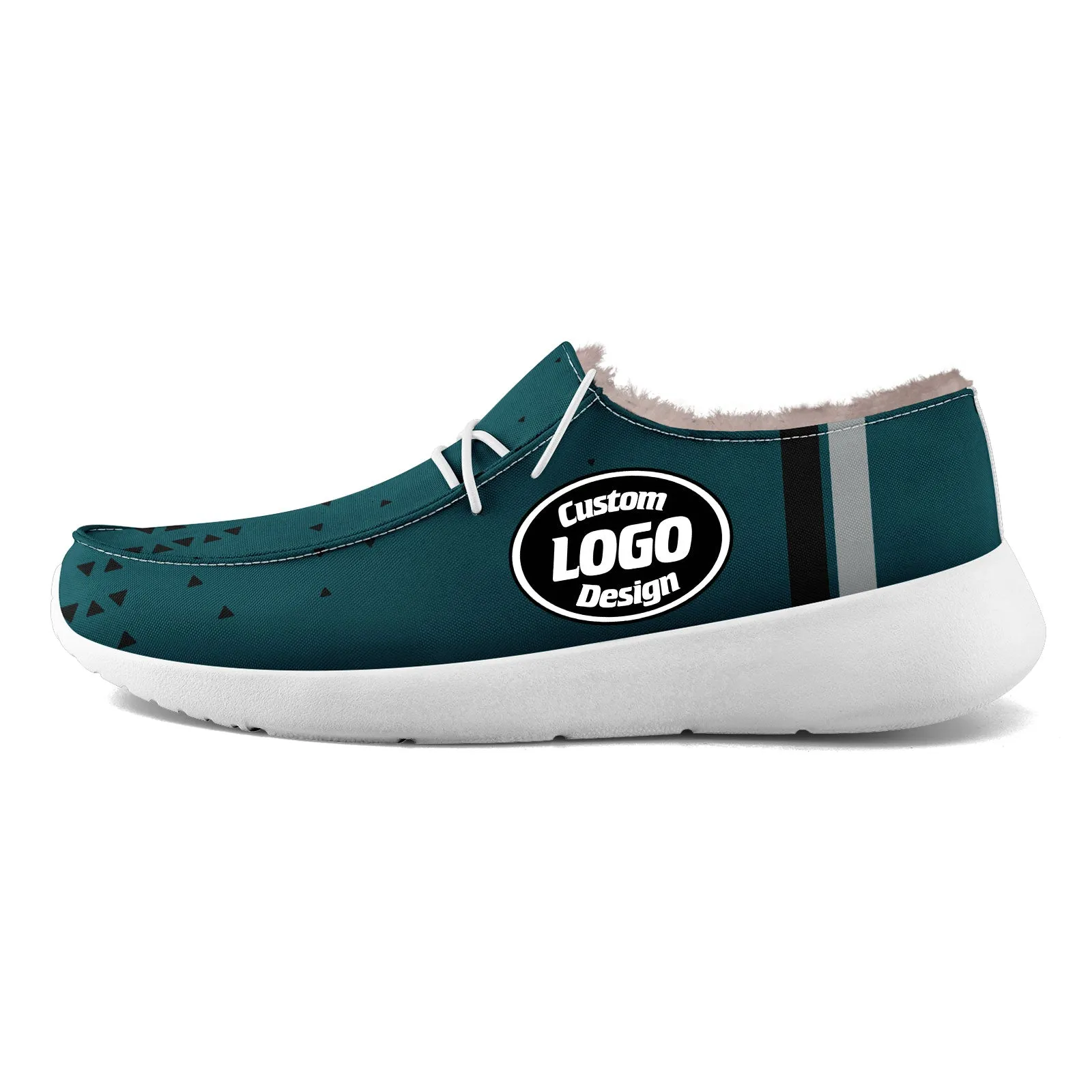 Custom Green Black Philadelphia Shoes Personalized Sneaker FN042-D020279-23