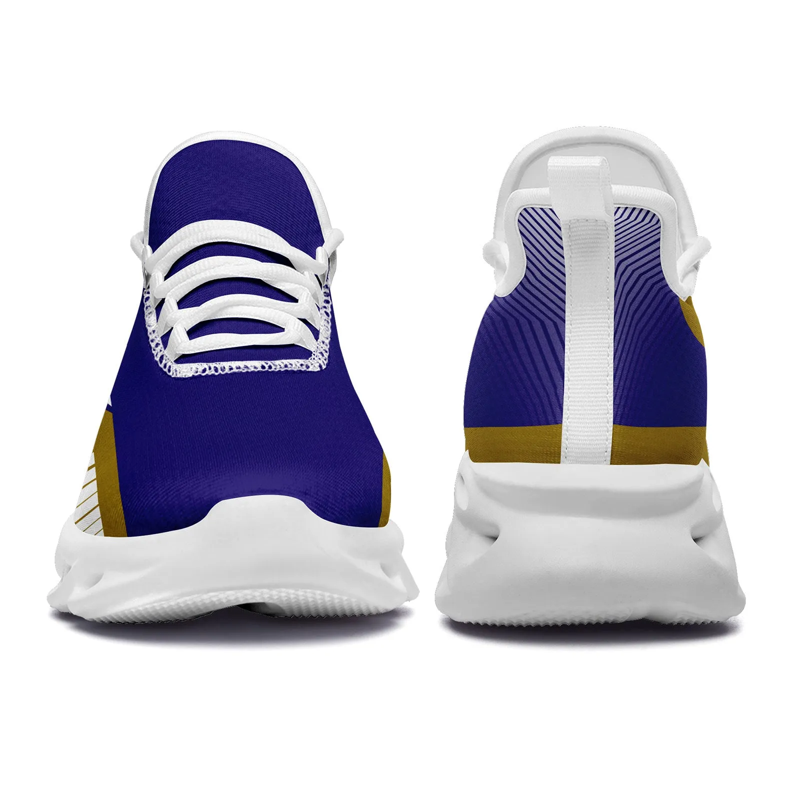 Custom Purple Yellow Baltimore Maxsoul Shoes Personalized Sneaker FN003-D020325-2