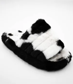 Delaney Slipper in Black by Jen & Co.