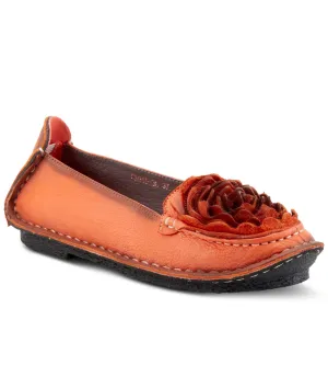 Dezi in Orange Leather by L'Artiste