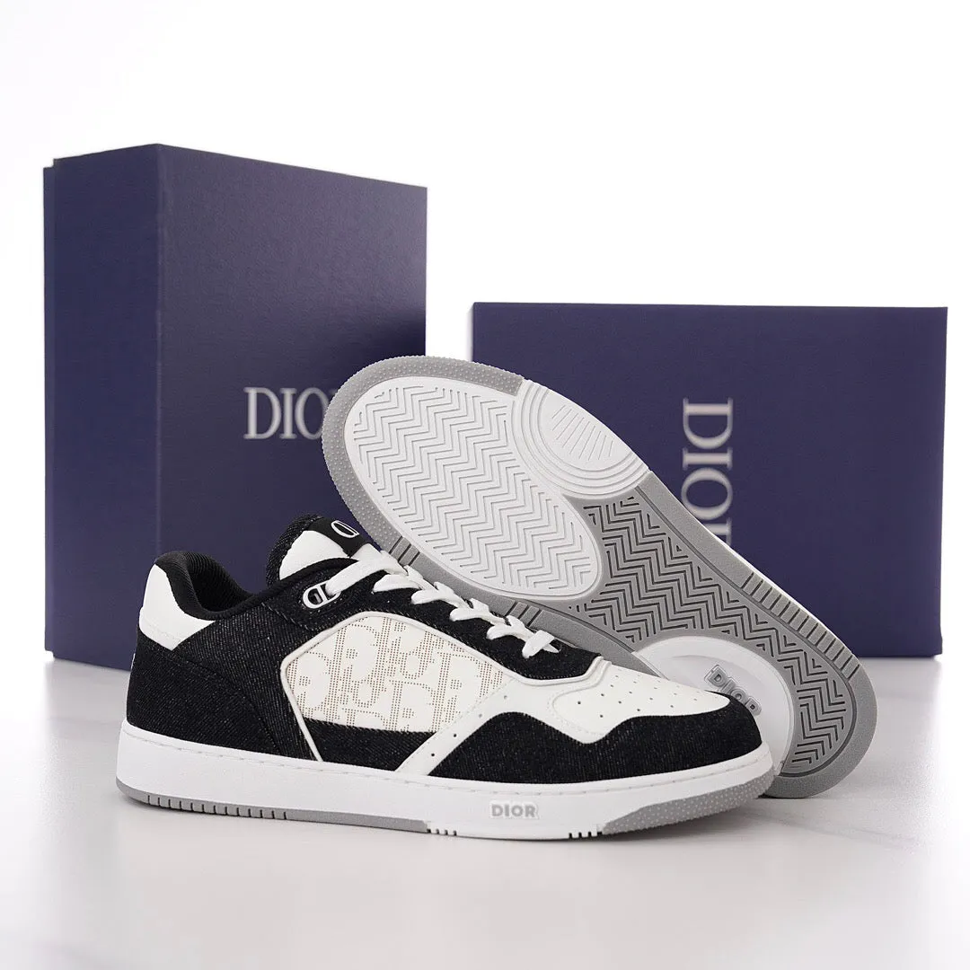 DOR B27 Low-Top Black and White Sneakers-120