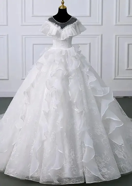 Elegant Ball Gown A-line Wedding Dress