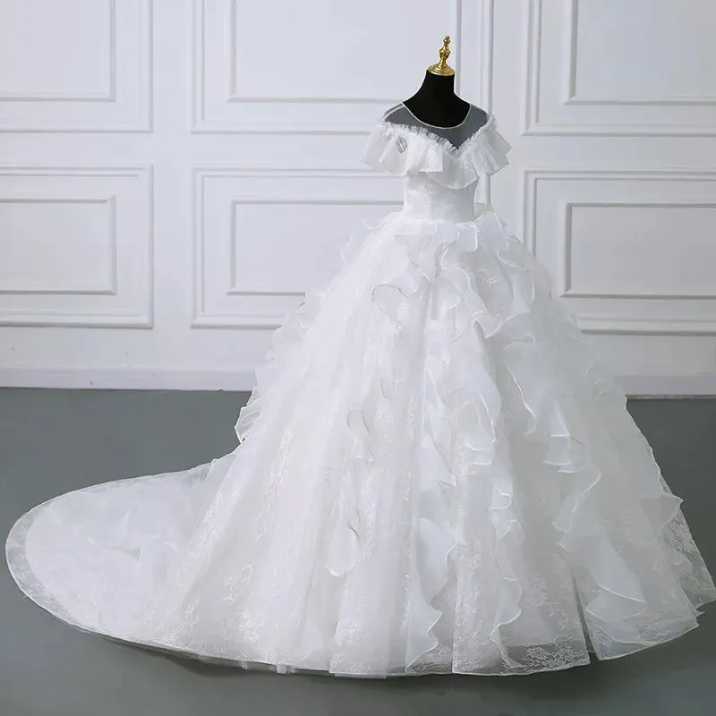 Elegant Ball Gown A-line Wedding Dress