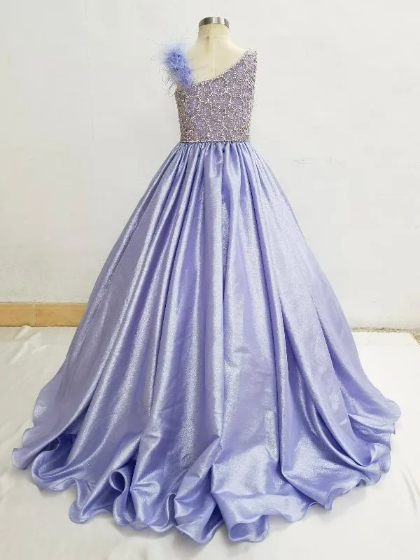 Elegant Little Girls Glitz Best Value Prom Gown