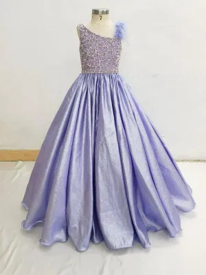 Elegant Little Girls Glitz Best Value Prom Gown