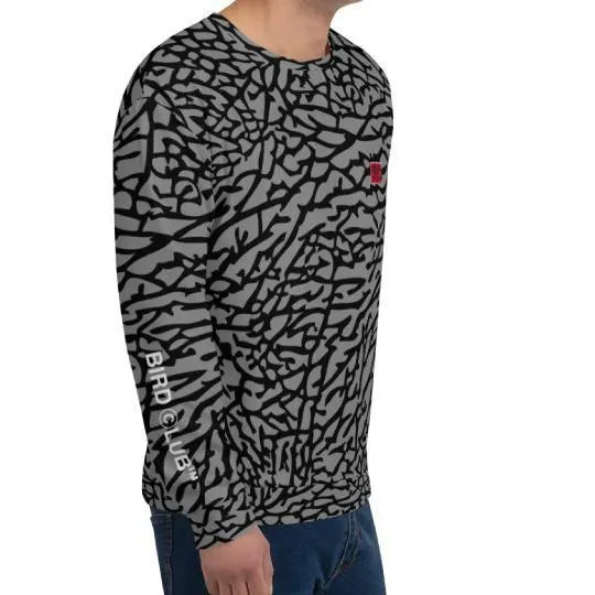 Elephant Print Crewneck