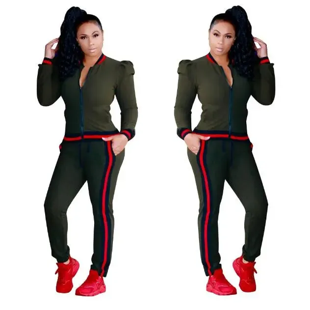 European Casual sportswear sports suit