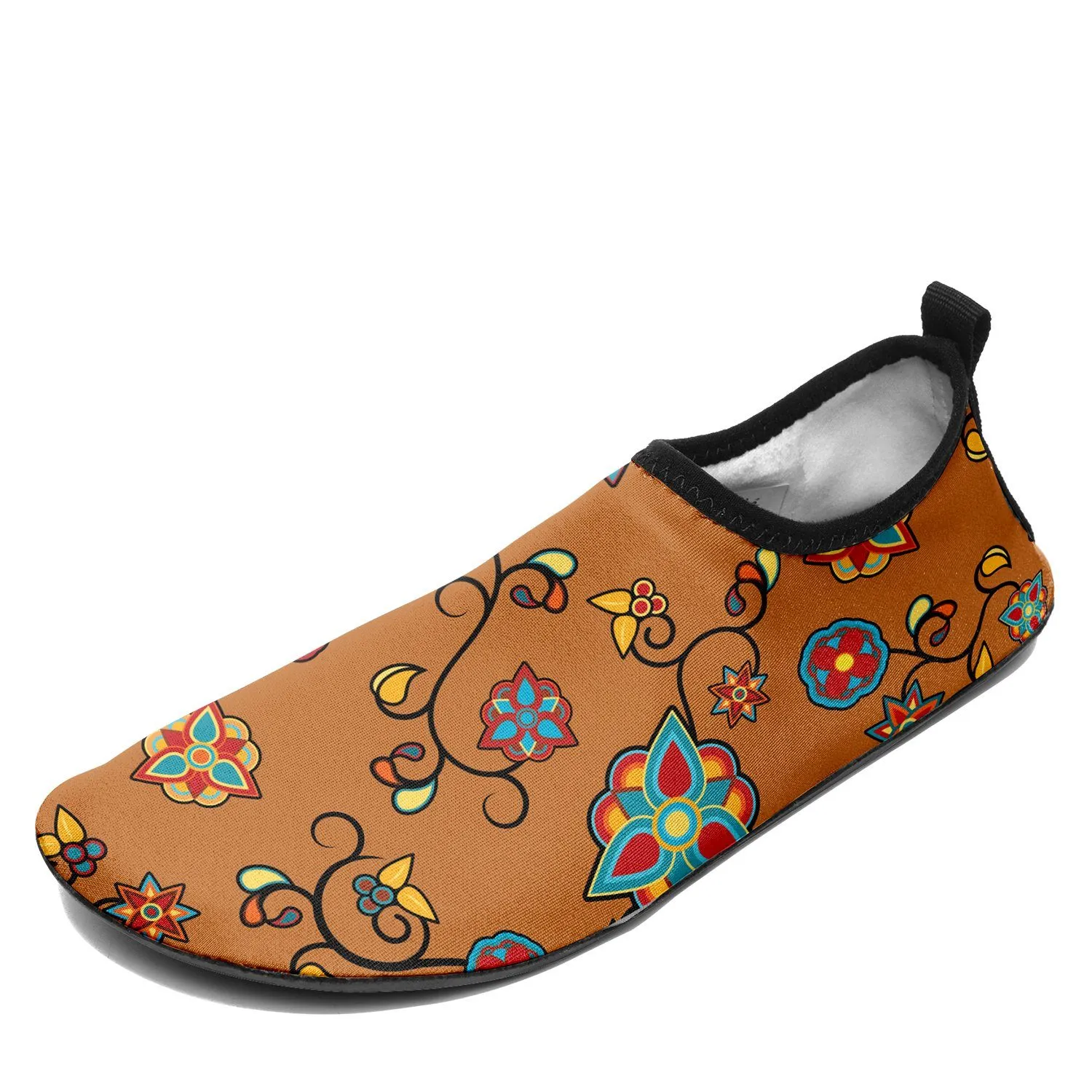 Fire Bloom Light Kid's Sockamoccs Slip On Shoes