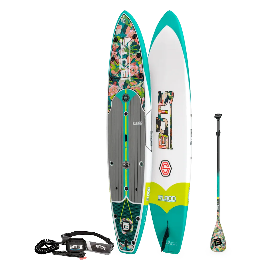 Flood 12′ Native Tropics Paddle Board Essentials Package