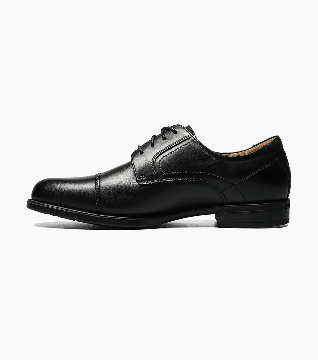 Florsheim Midtown Cap Toe Oxford - Black