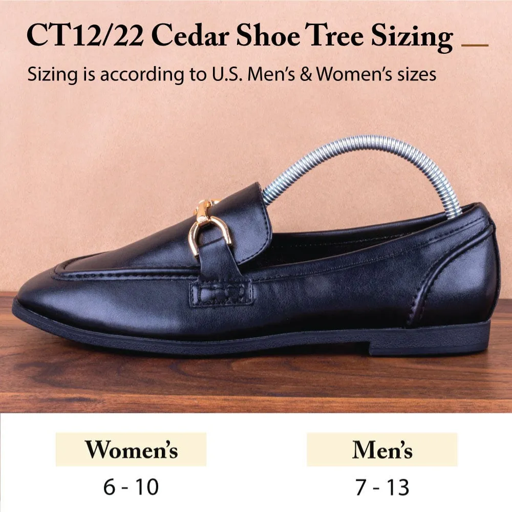 FootFitter Travel Cedar Shoe Tree, Women's Portable Boot Trees - CT22