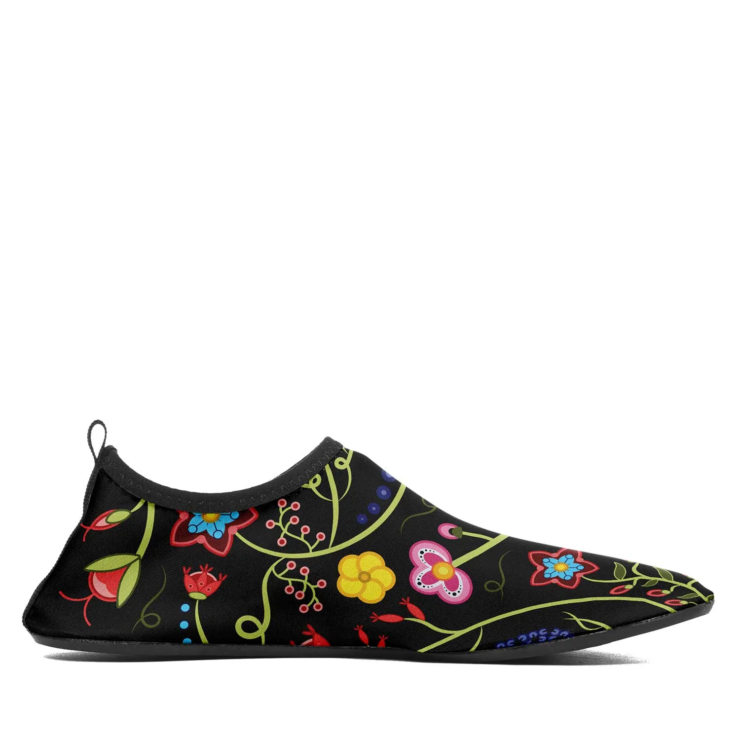 Fresh Fleur Midnight Kid's Sockamoccs Slip On Shoes