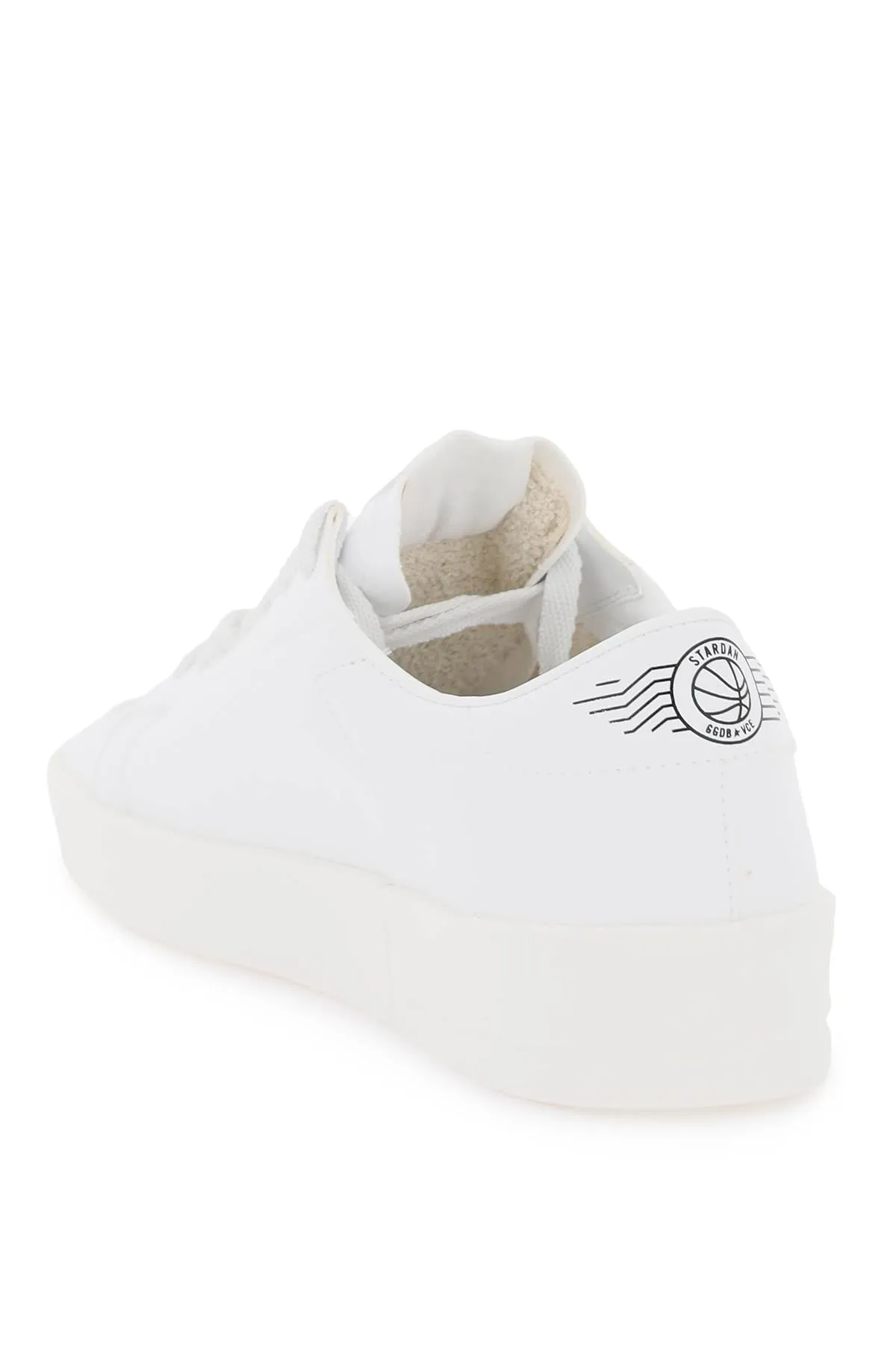 Golden goose faux leather stardan sneakers