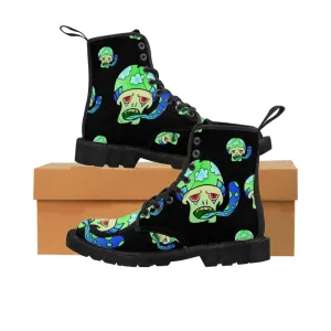 Green Shroom Women's Canvas Boots