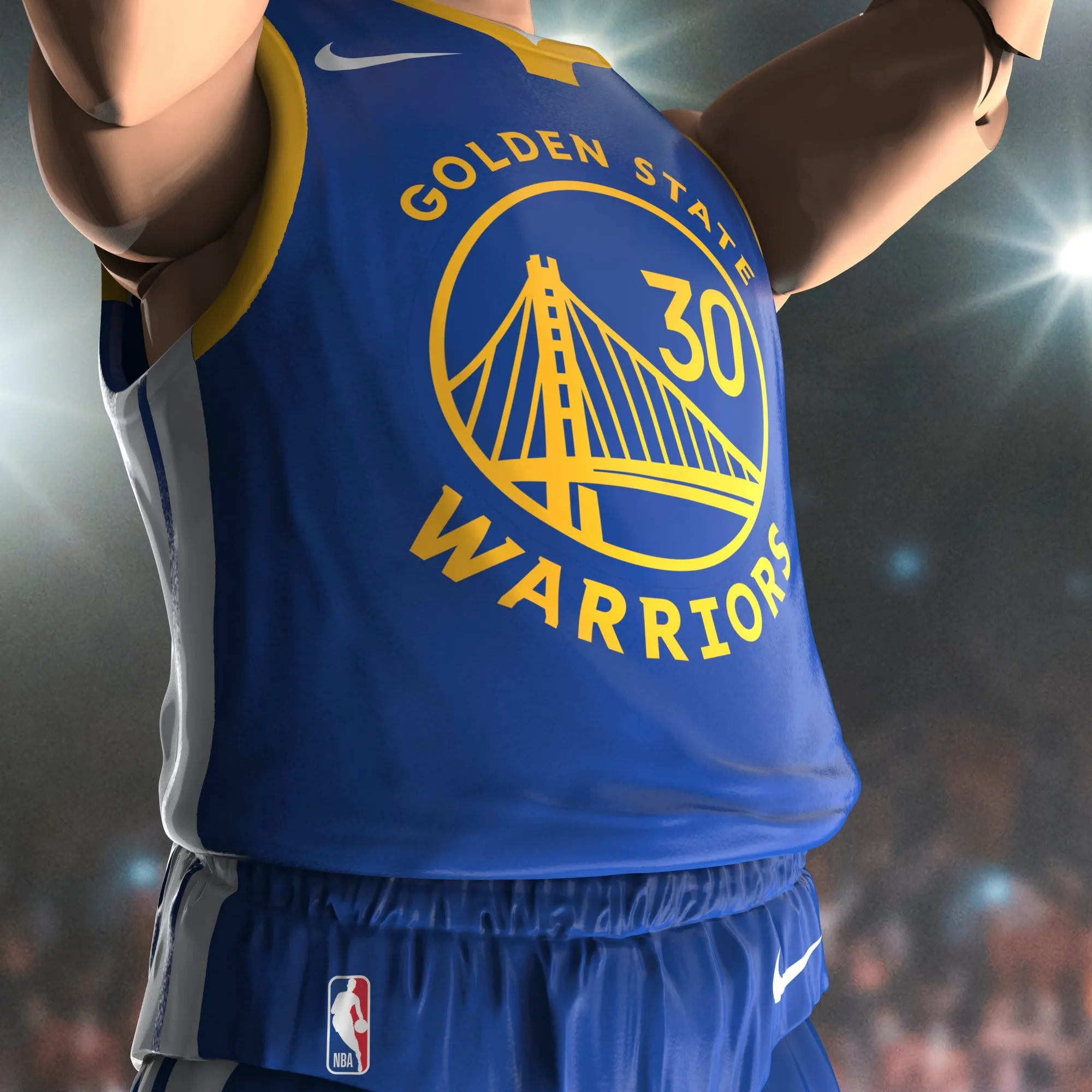 Hasbro Starting Lineup NBA Series 1 Stephen Curry Figure