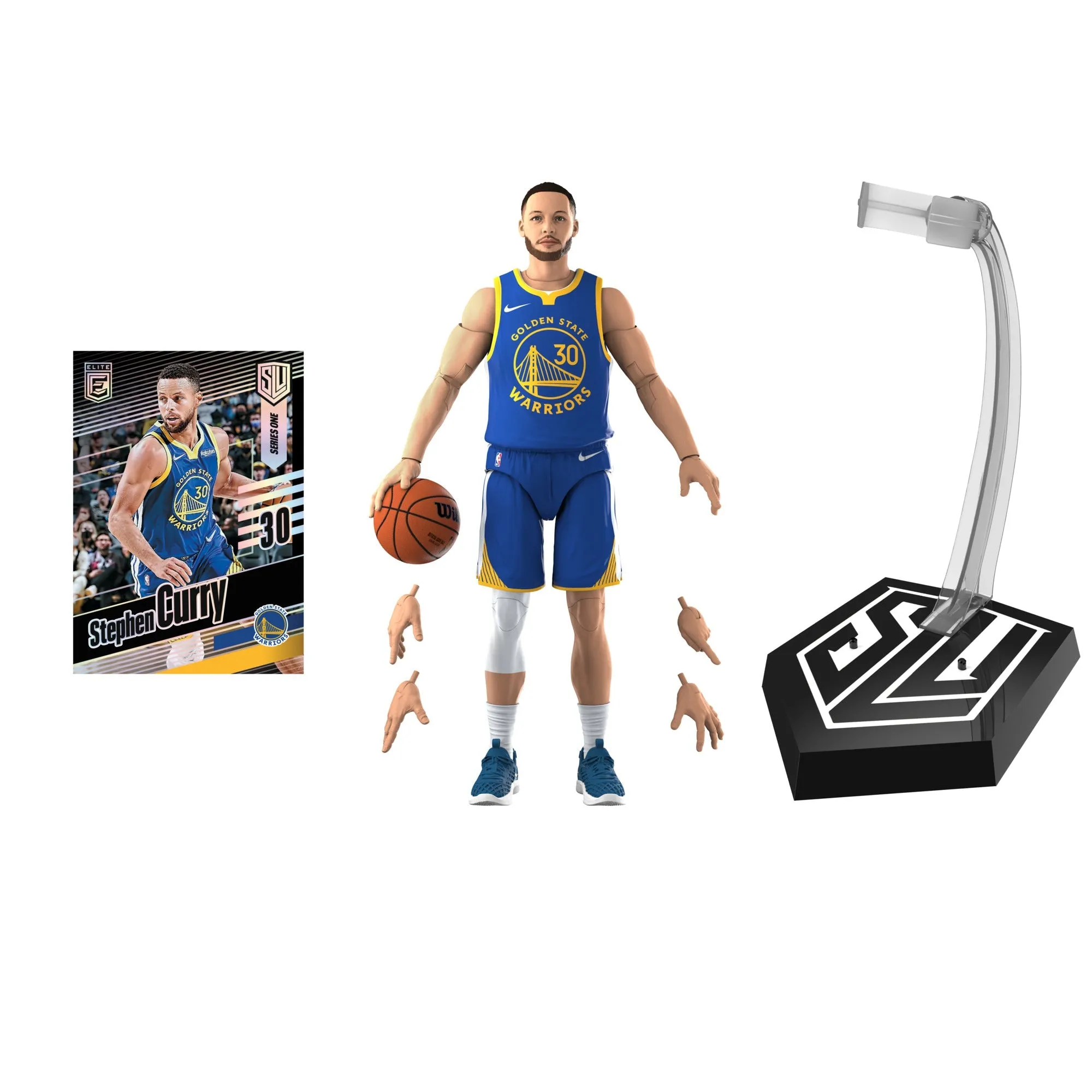 Hasbro Starting Lineup NBA Series 1 Stephen Curry Figure