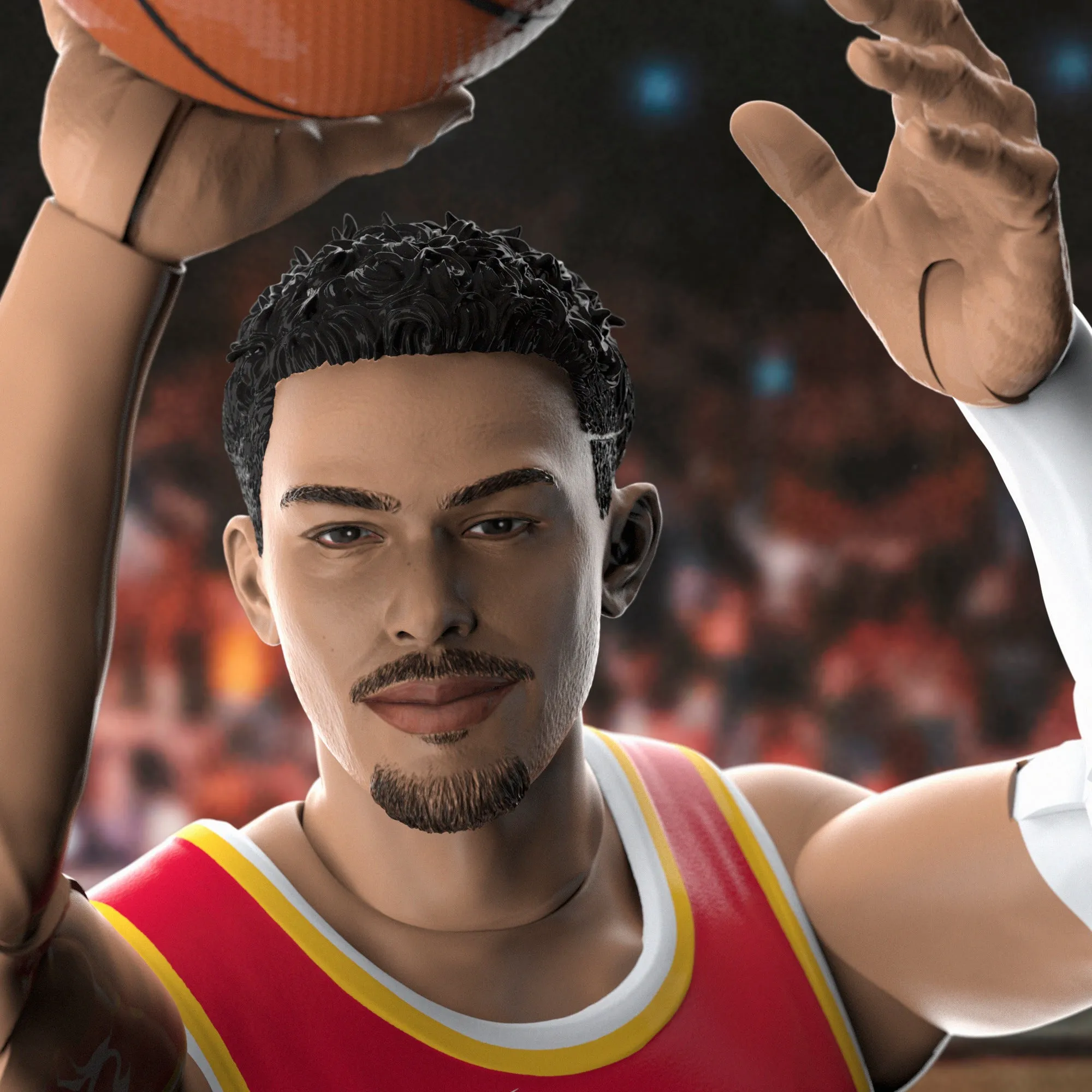 Hasbro Starting Lineup NBA Series 1 Trae Young Figure