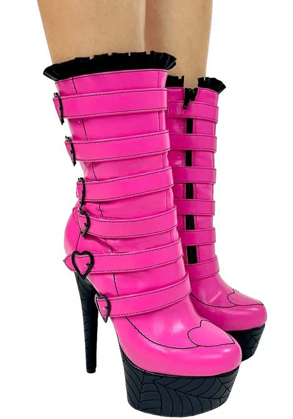 Haunt Draculaura | PLATFORM BOOTS [PREORDER]