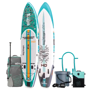 HD Aero 11′6″ Bug Slinger® Bonefish Inflatable Paddle Board Fishing Package