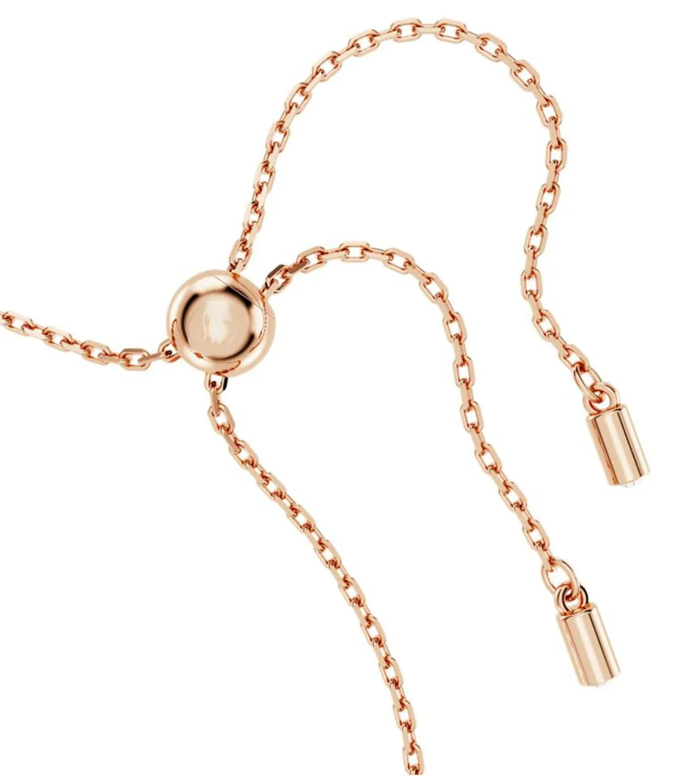 Idyllia Bracelet Clover White Rose Gold-Tone Plated