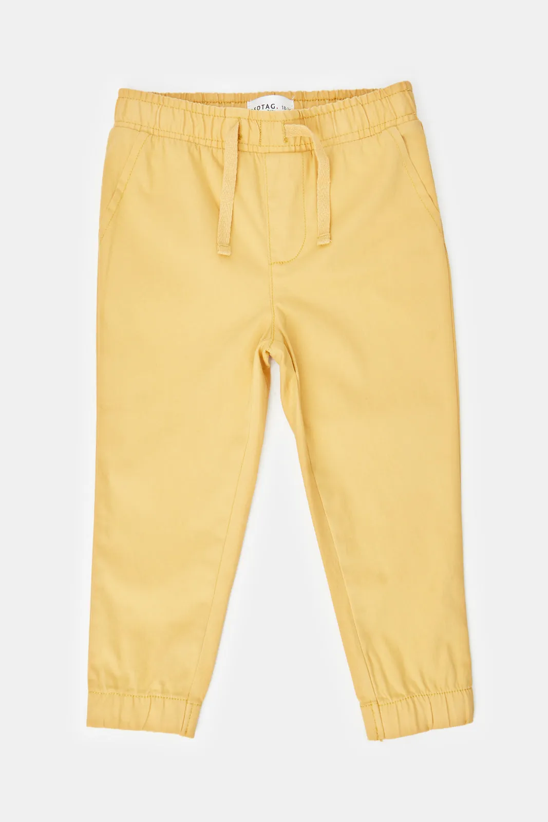 Infant Boys Mustard Chino Trousers