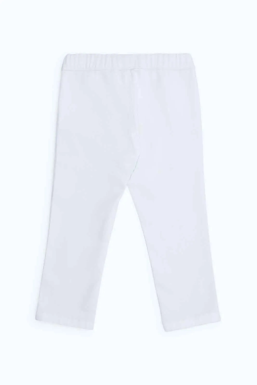 Infant Boys White Jogger Jean