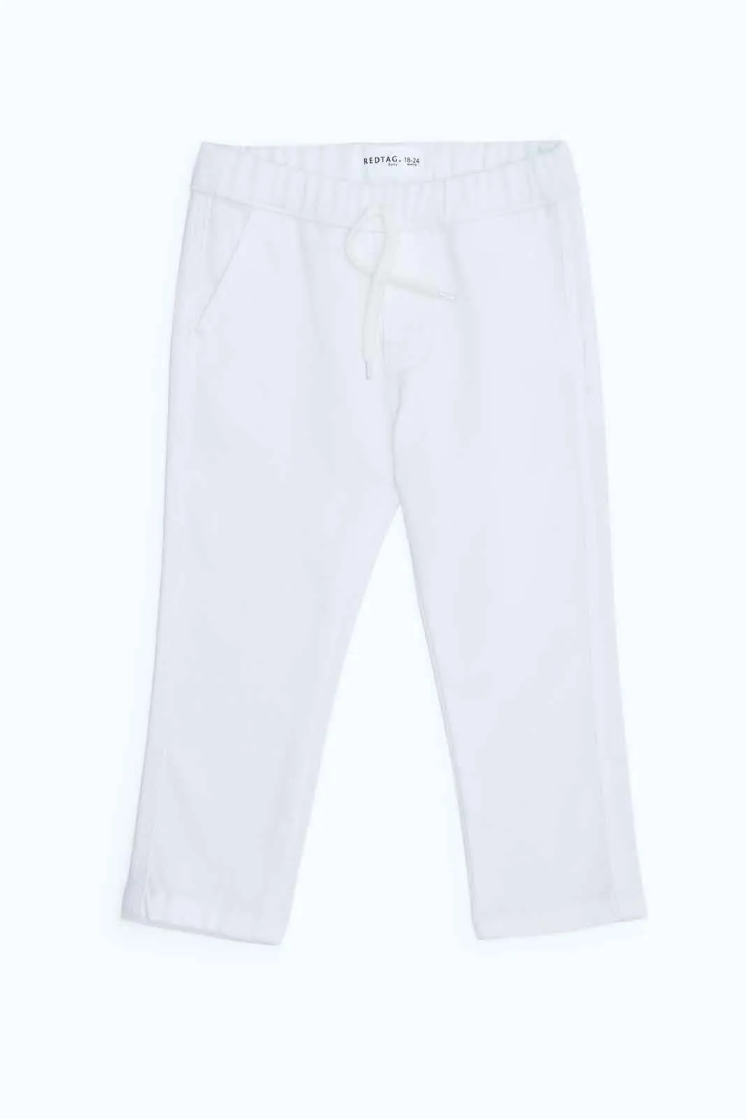 Infant Boys White Jogger Jean