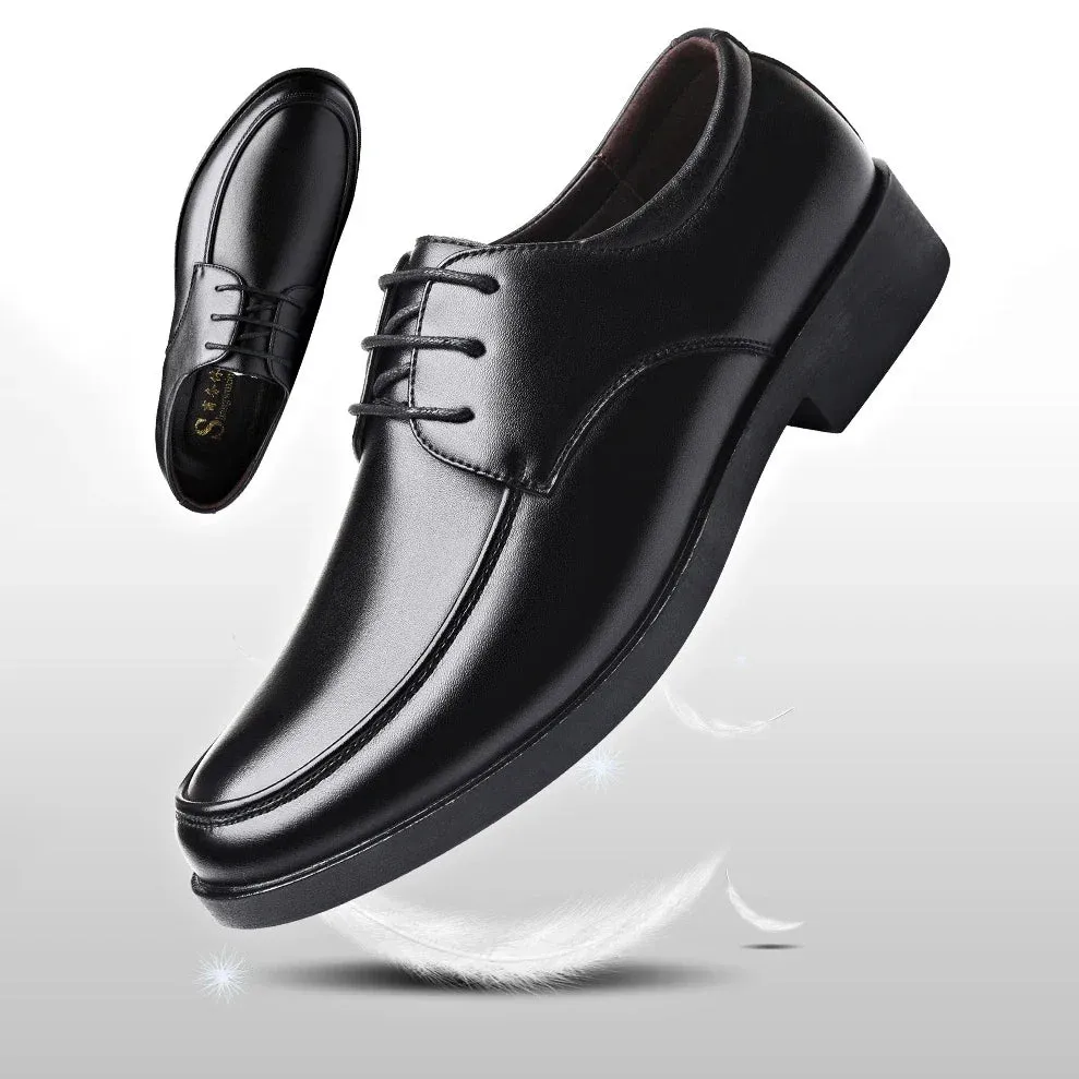 Italian Leather Dress Shoes for Men: Elegant Business Luxury Footwear