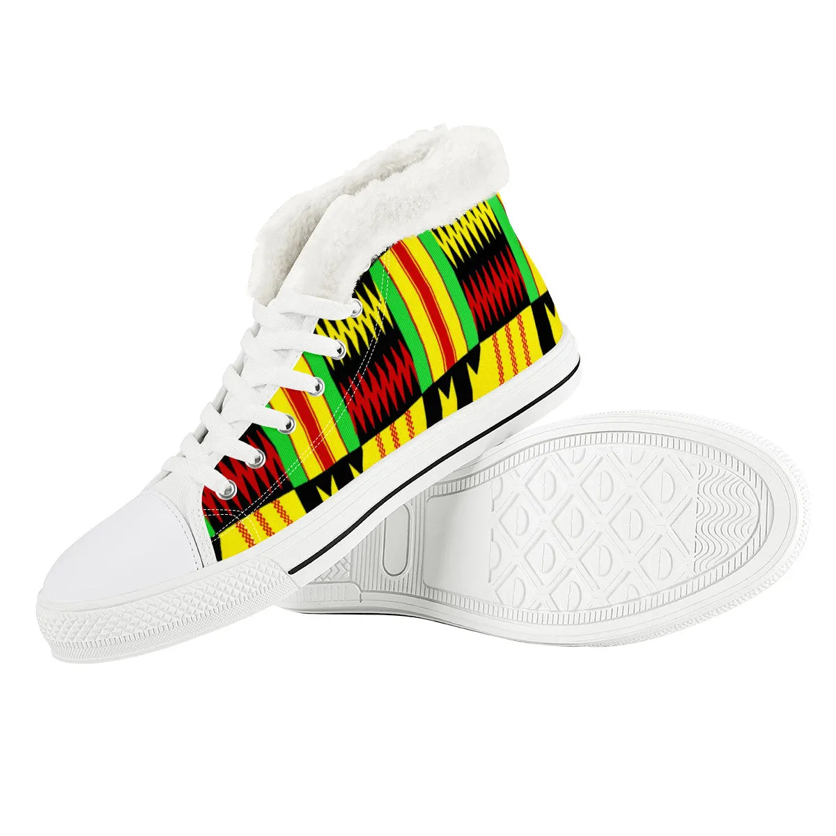 KENTE RASTA Canvas Shoes