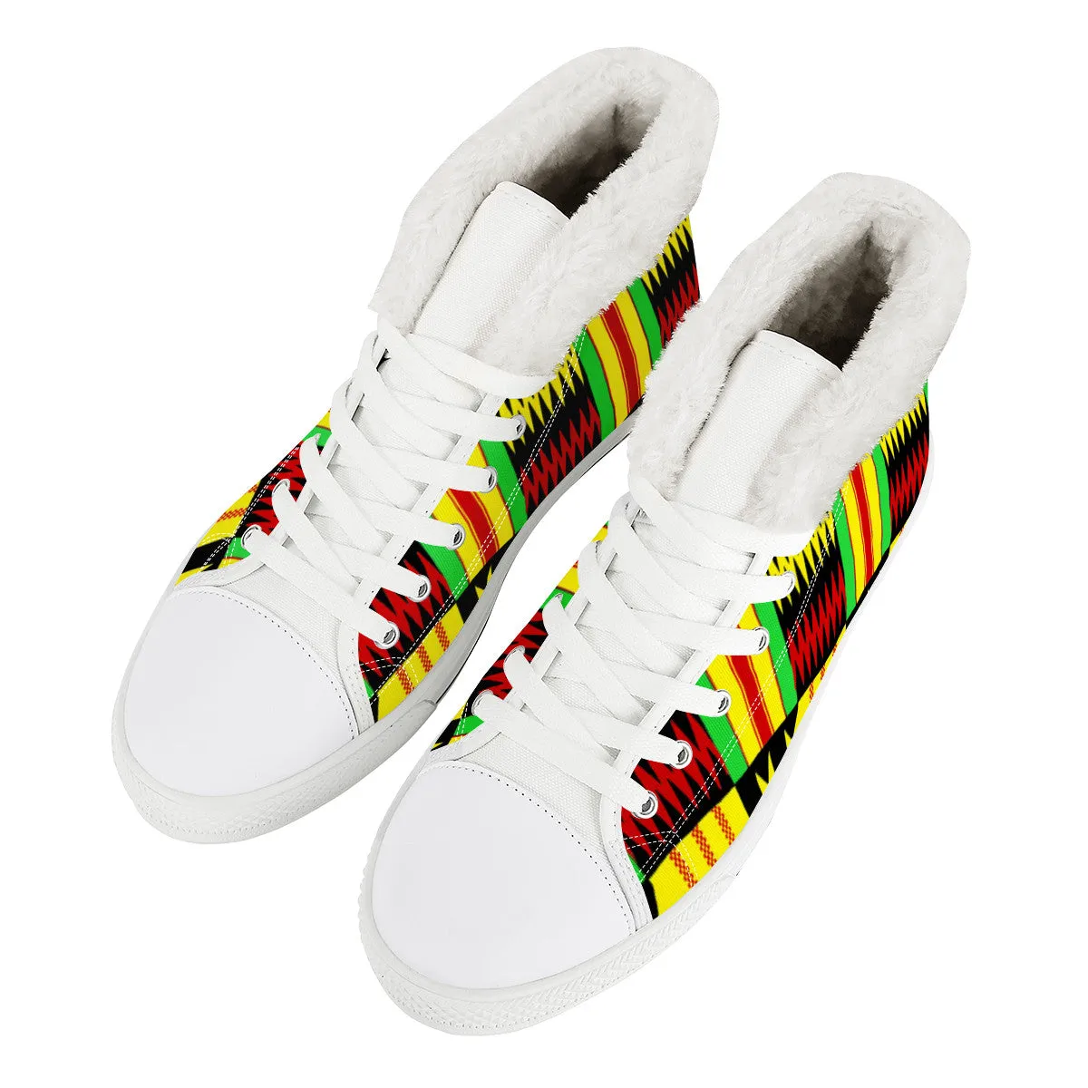 KENTE RASTA Canvas Shoes