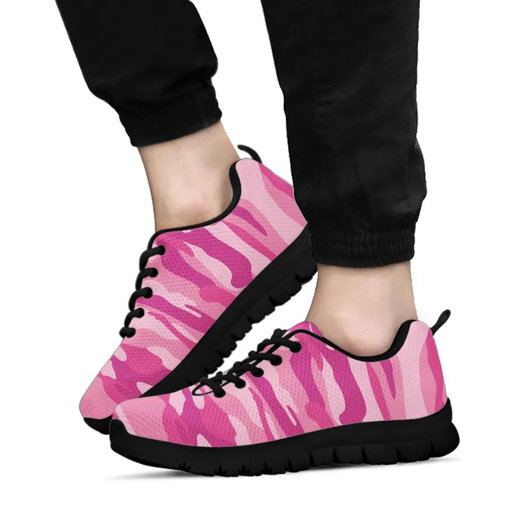 Knit Sneakers_Camo Pink_Combo