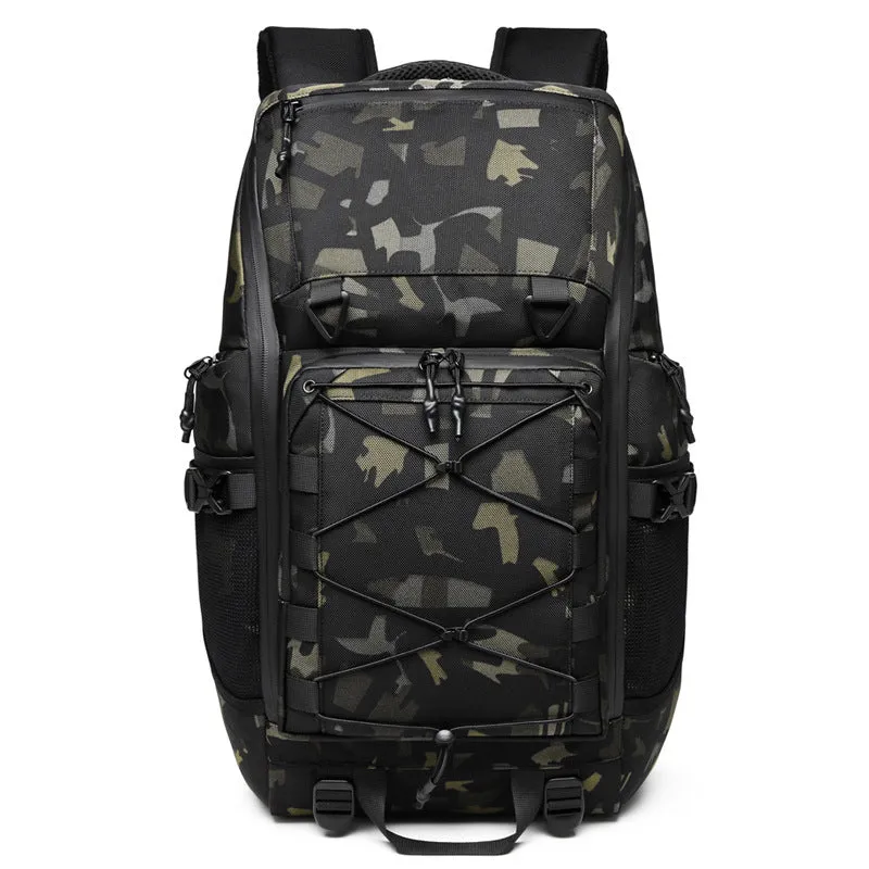 Large Capacity Outdoor Waterproof Camouflage Climbing Hiking Men's Backpack