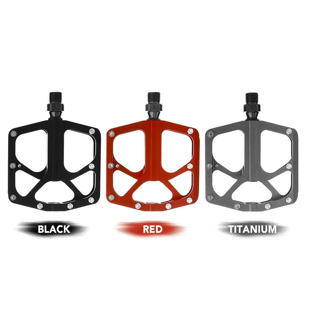 Lightweight Bike Pedals Alloy Platform Pedals