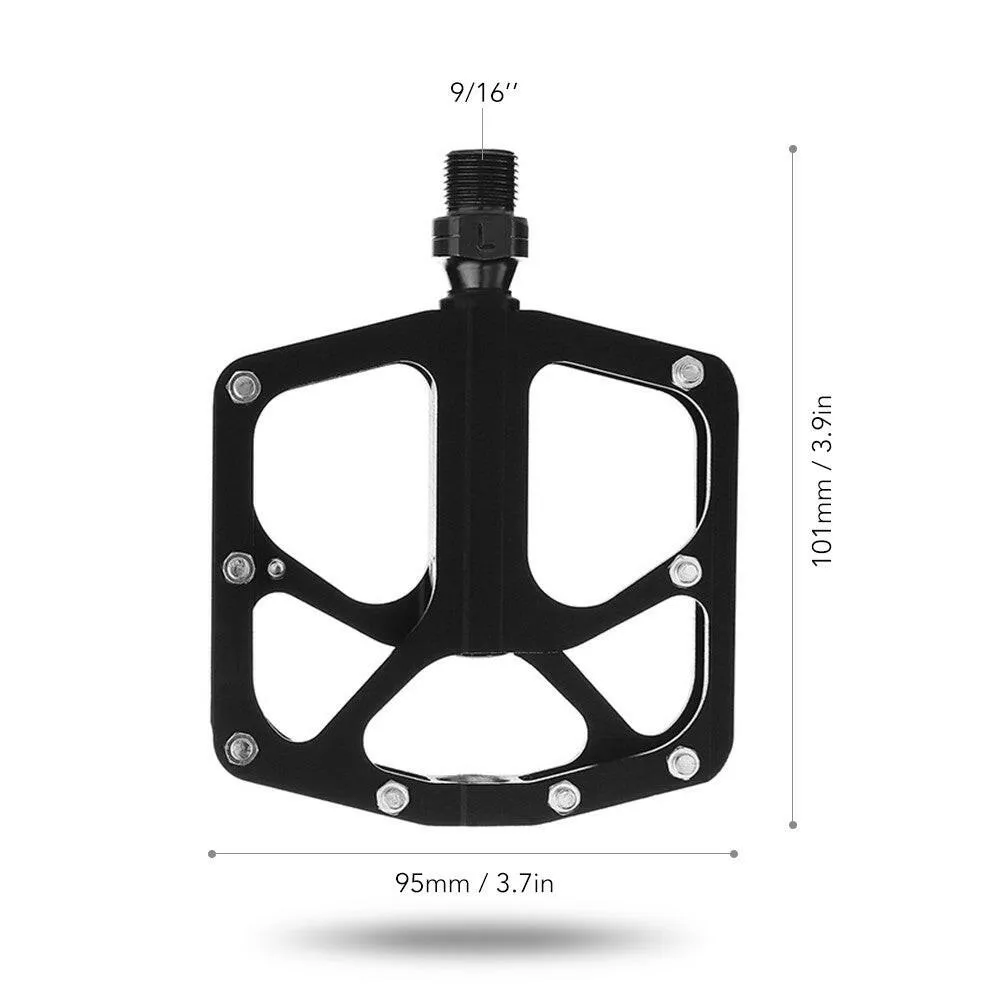 Lightweight Bike Pedals Alloy Platform Pedals