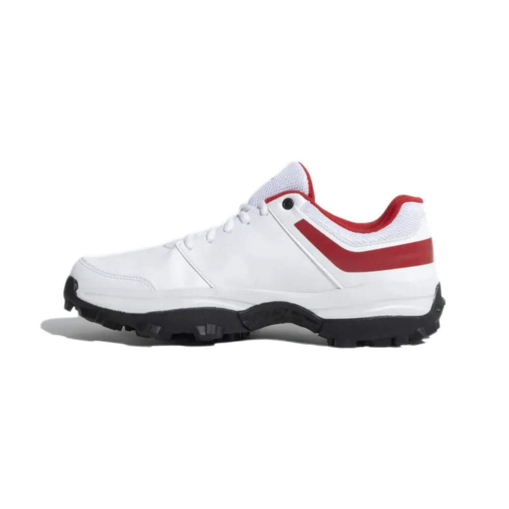 Men's Crinu 23 Cricket Shoe (Cloud White/Better Scarlet)