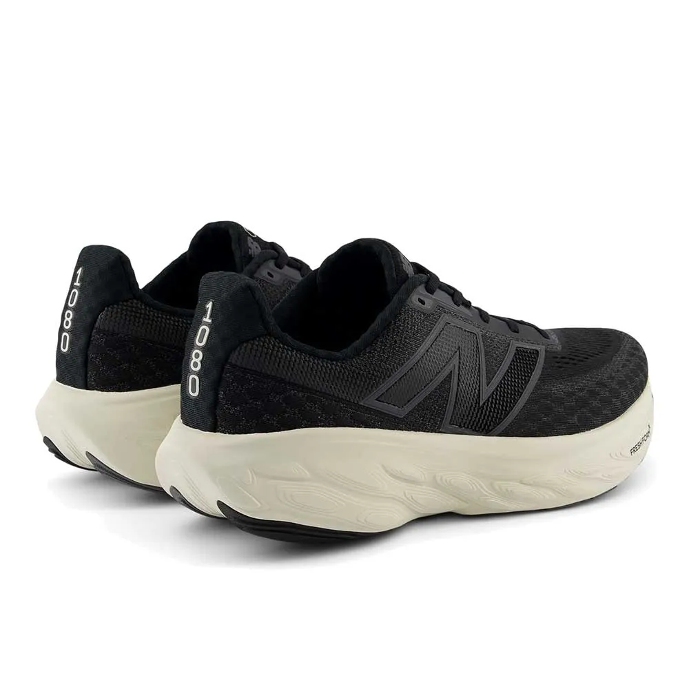 Men's Fresh Foam X 1080 v14 Running Shoe - Black/Magnet - Wide (2E)